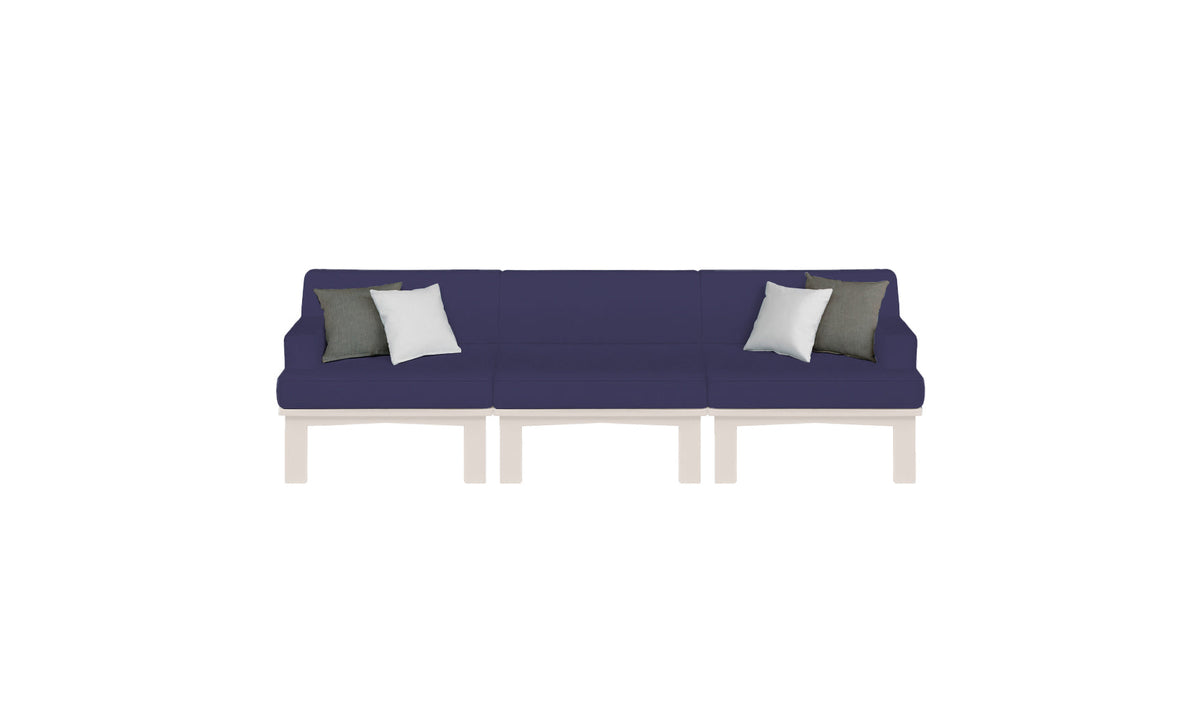 Mainstay Sectional 3 Piece Sofa - swatch