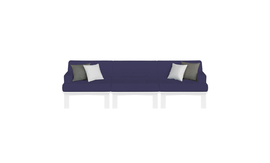 Mainstay Sectional 3 Piece Sofa - swatch