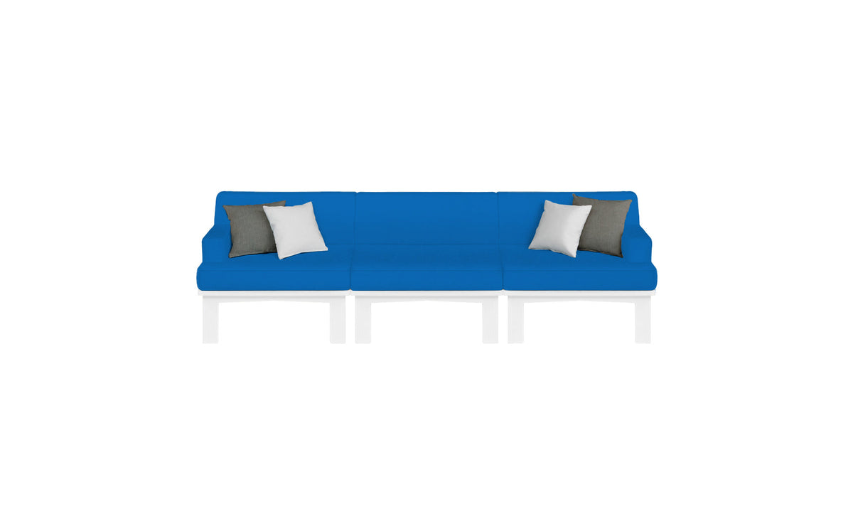 Mainstay Sectional 3 Piece Sofa - swatch