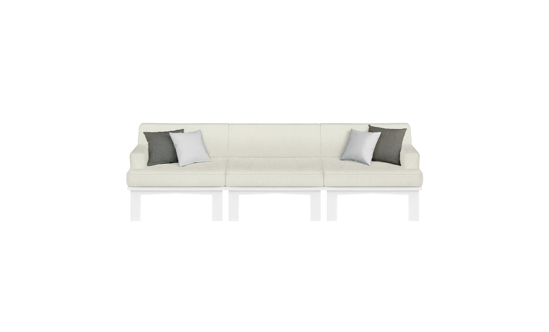 Mainstay Sectional 3 Piece Sofa - swatch