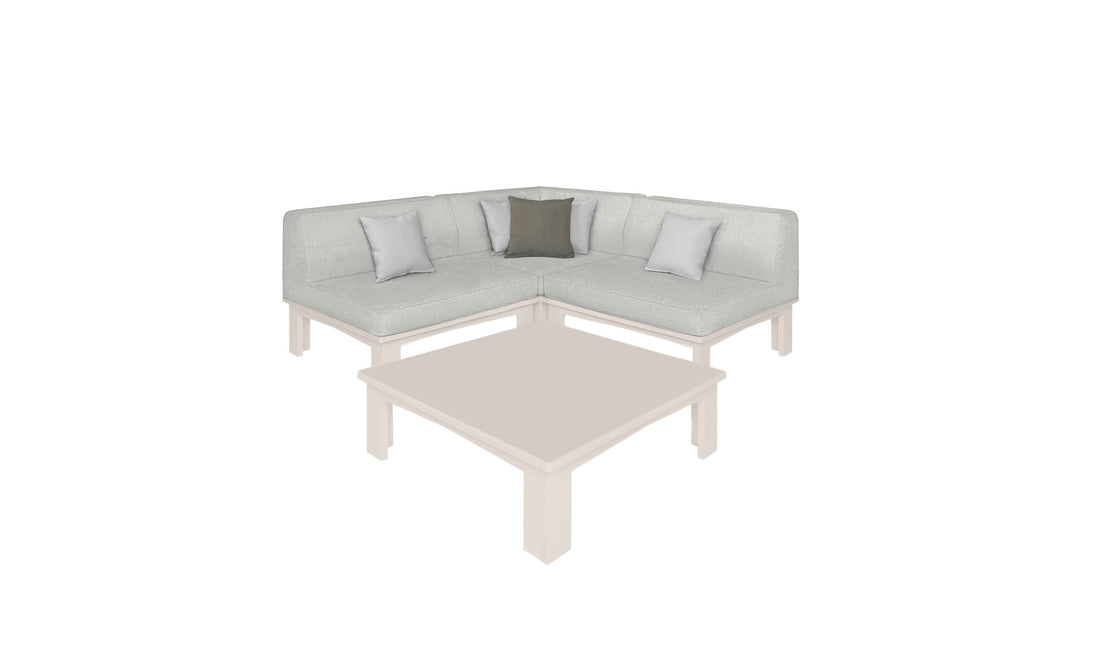 Mainstay Sectional 4 Piece Diamond - detail
