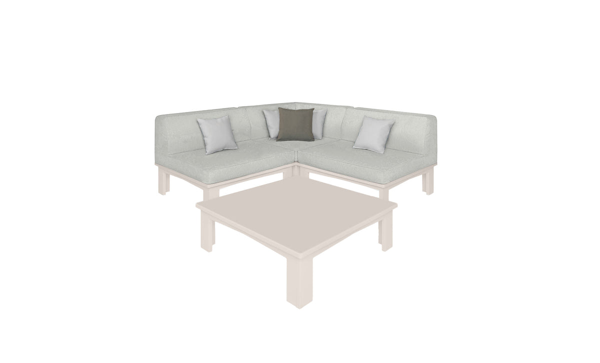 Mainstay Sectional 4 Piece Diamond - detail