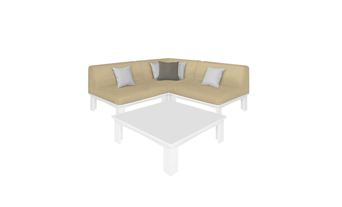 Mainstay Sectional 4 Piece Diamond - detail