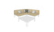 Mainstay Sectional 4 Piece Diamond - detail