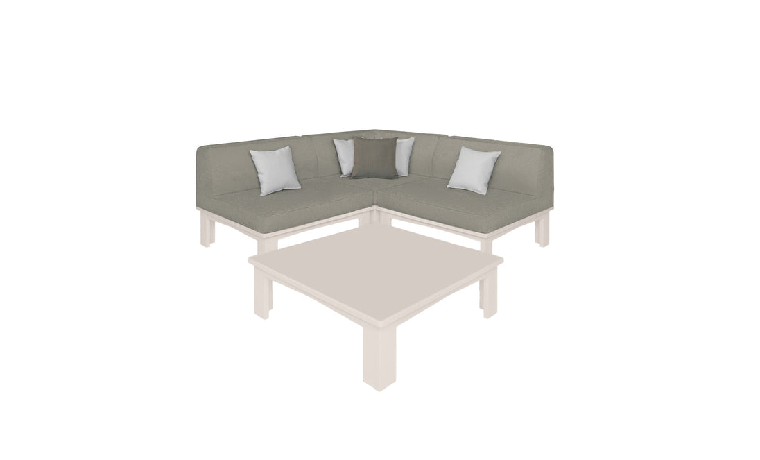 Mainstay Sectional 4 Piece Diamond - detail