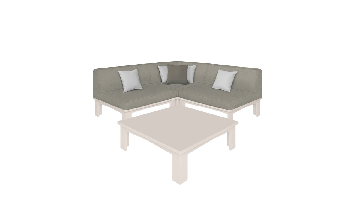 Mainstay Sectional 4 Piece Diamond - detail