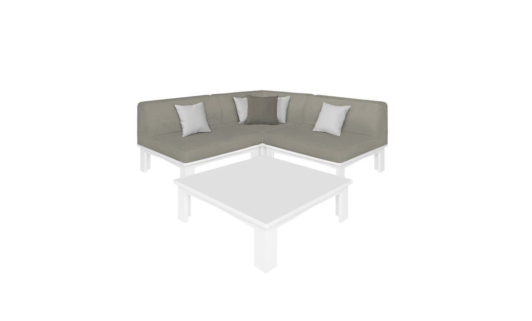 Mainstay Sectional 4 Piece Diamond - detail