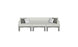 Mainstay Sectional 3 Piece Sofa - lifestyle