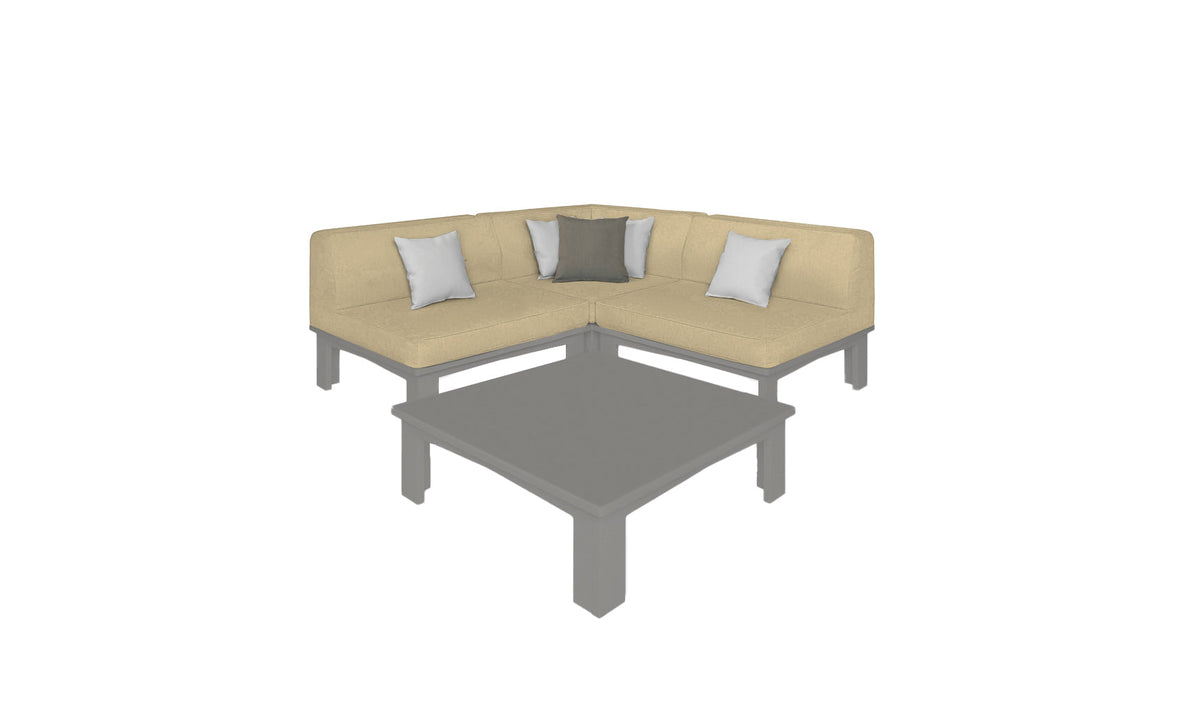 Mainstay Sectional 4 Piece Diamond - lifestyle