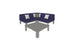 Mainstay Sectional 4 Piece Diamond - lifestyle