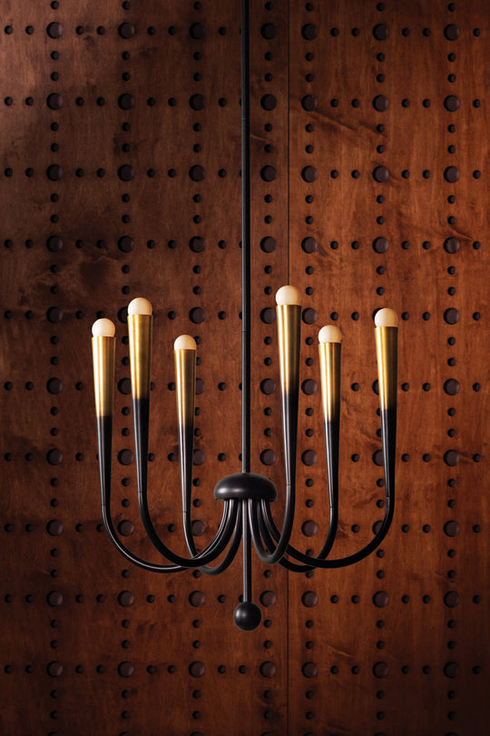 Hudson Valley Adley Chandelier lifestyle setting