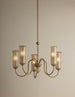 Alessandra chandelier lifestyle setting