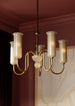 Alessandra chandelier detail view