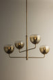 August chandelier lifestyle setting