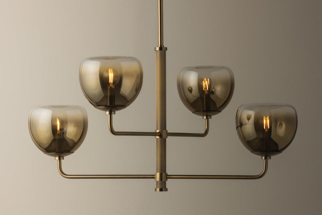 August chandelier lifestyle setting