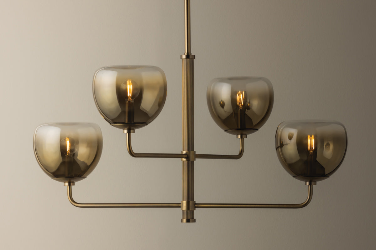 August chandelier lifestyle setting