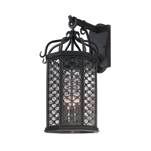 Troy Los Olivos Exterior Wall Sconce Small