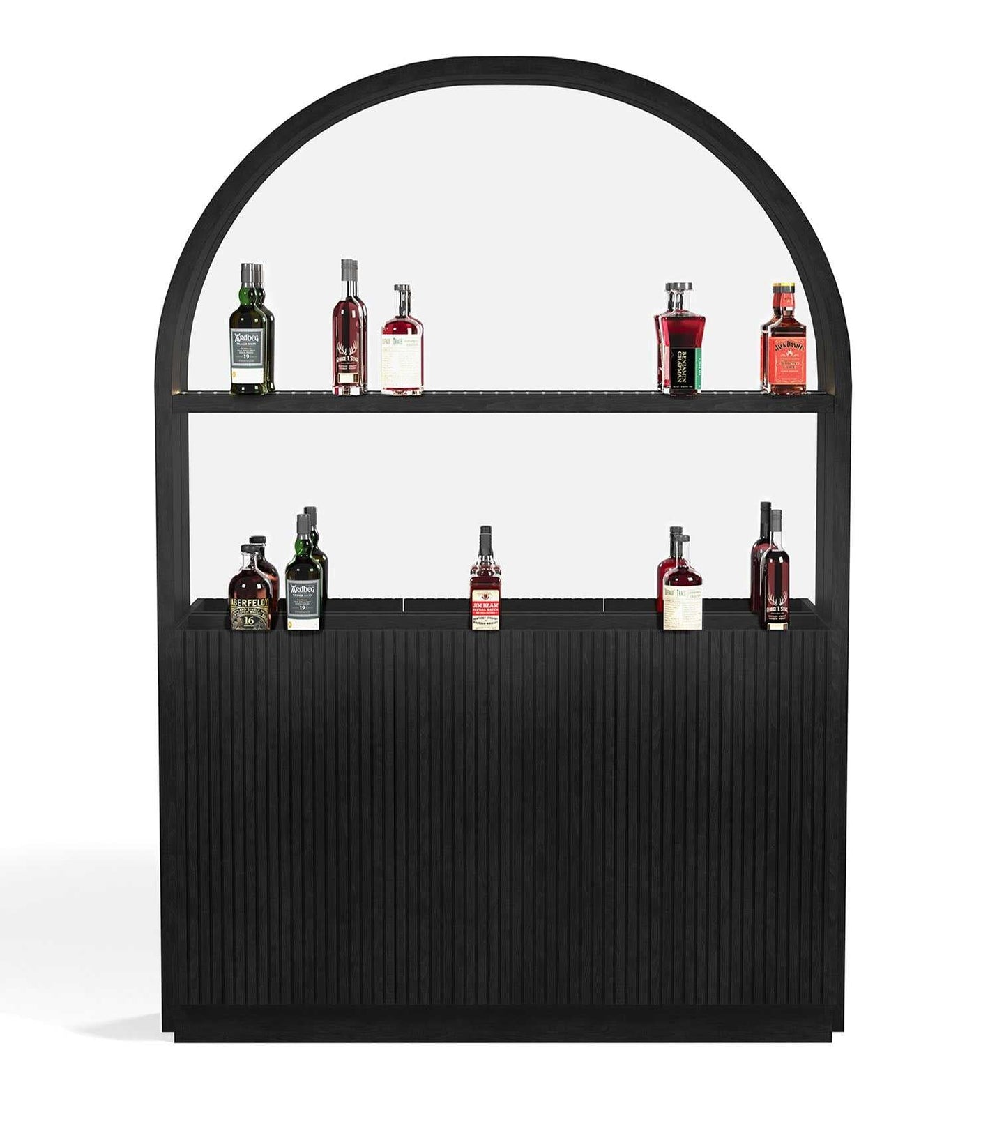 Prohibition Back Bar - Matte Black