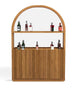 Prohibition Back Bar - Matte Walnut