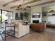 Barnaby chandelier styled with coordinating pendant and sconce