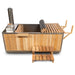 LeisureCraft The Starlight Wood Burning Hot Tub