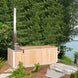 LeisureCraft The Starlight Wood Burning Hot Tub