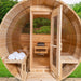 LeisureCraft CT Serenity MP Barrel Sauna - Electric