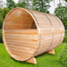 LeisureCraft CT Serenity MP Barrel Sauna - Electric