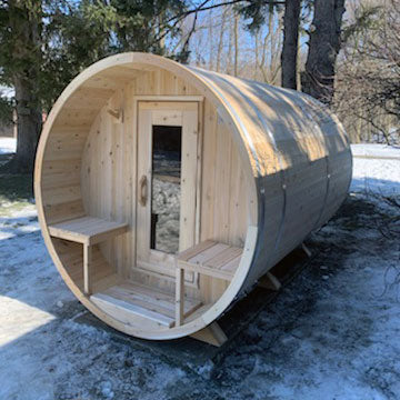 LeisureCraft CT Serenity Barrel Sauna