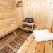 LeisureCraft CT Harmony Barrel Sauna interior