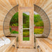 LeisureCraft CT Tranquility MP Barrel Sauna - Electric