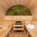 LeisureCraft CT Tranquility MP Barrel Sauna - Electric