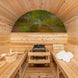 LeisureCraft CT Tranquility MP Barrel Sauna - Electric