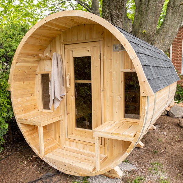 LeisureCraft CT Tranquility Barrel Sauna