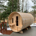 LeisureCraft CT Tranquility Barrel Sauna