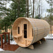 LeisureCraft CT Tranquility Barrel Sauna