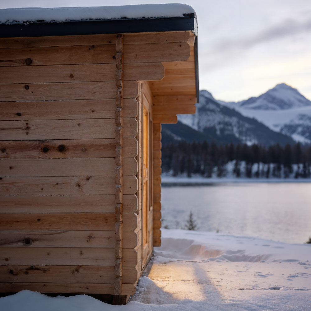 LeisureCraft CT Palmer Cabin Sauna - Electric
