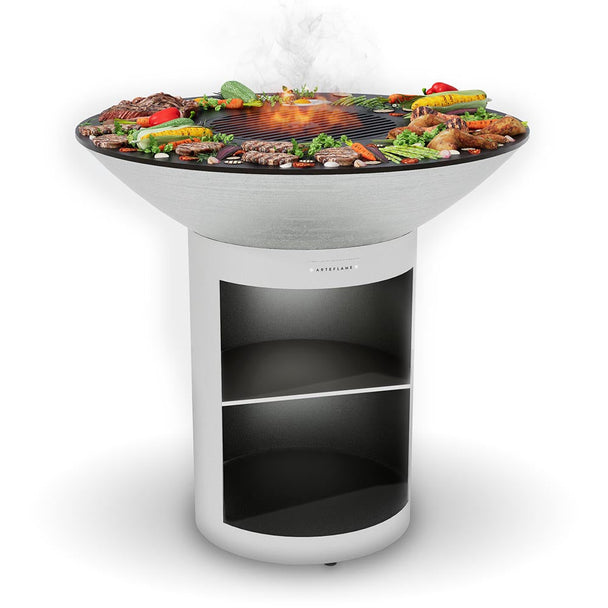 Arteflame 40 Platinum Series Grill Classic Storage Base Stainless