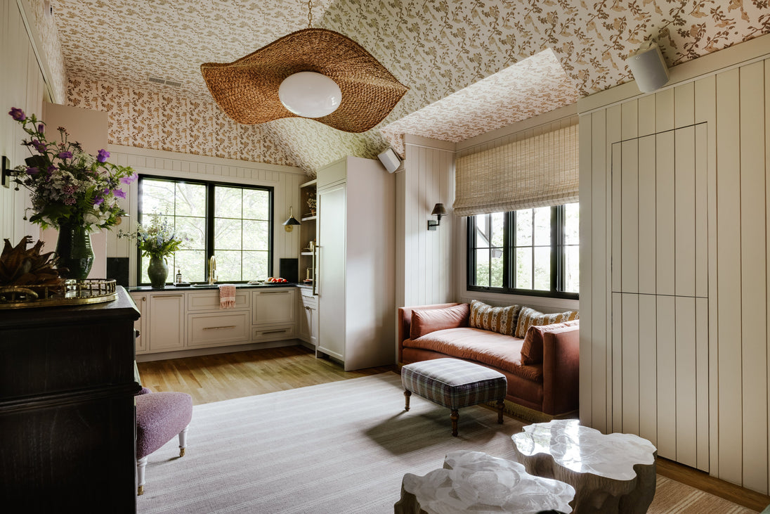 Corbett Levene Chandelier in a styled room setting