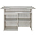 Pub Series 60in Dry Bar - Antique White back