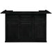 Pub Series 72in Dry Bar - Black