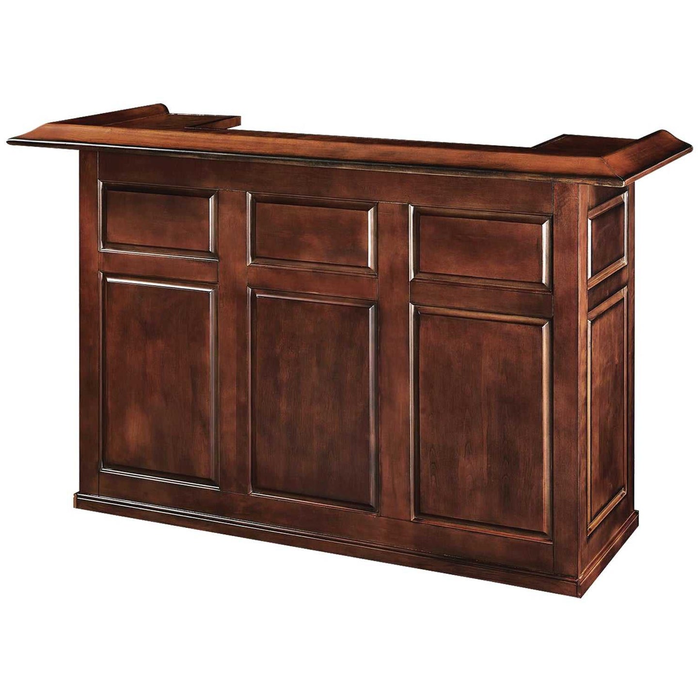 Pub Series 72in Dry Bar - Chestnut angled