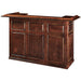 Pub Series 72in Dry Bar - Chestnut angled