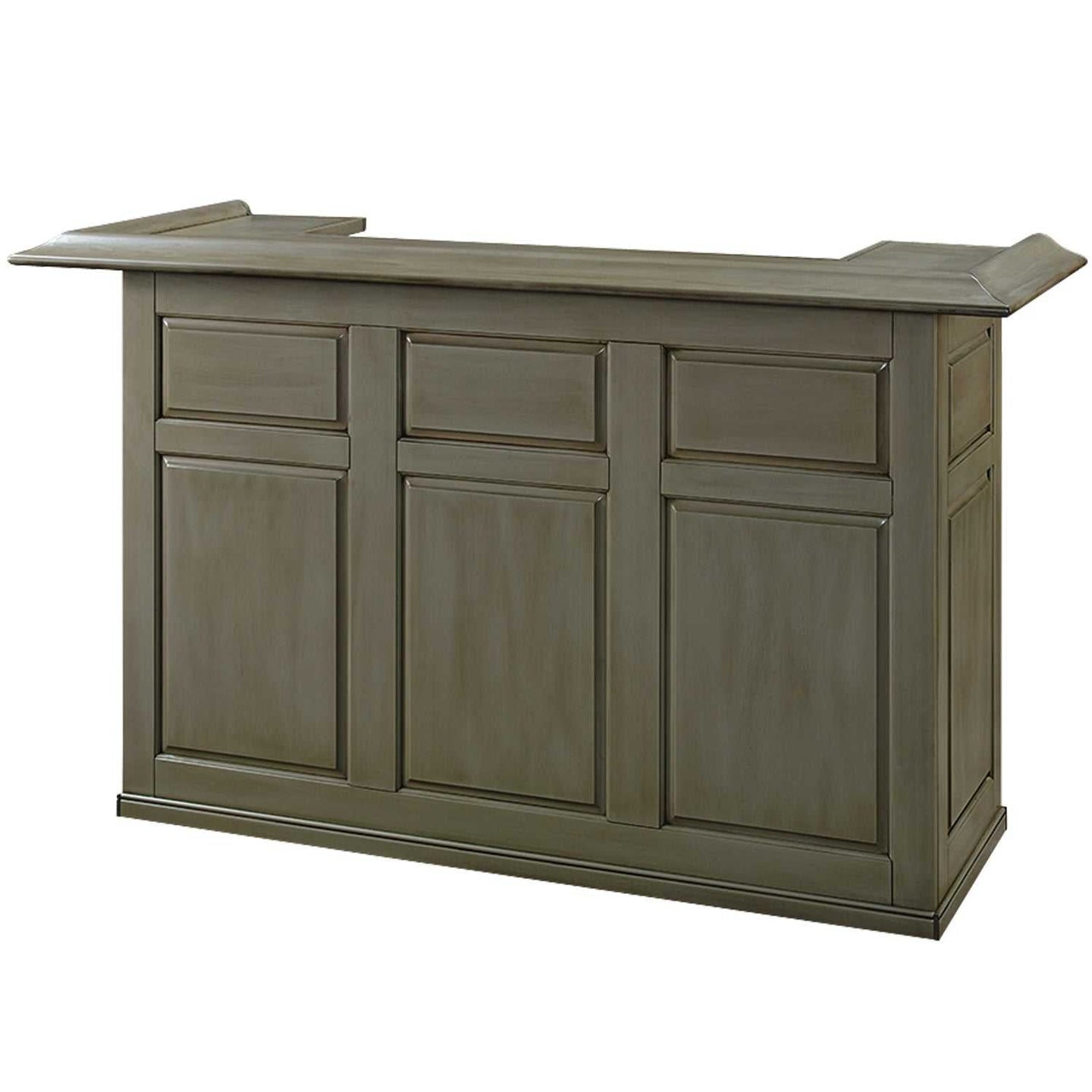 Pub Series 72in Dry Bar - Slate angled