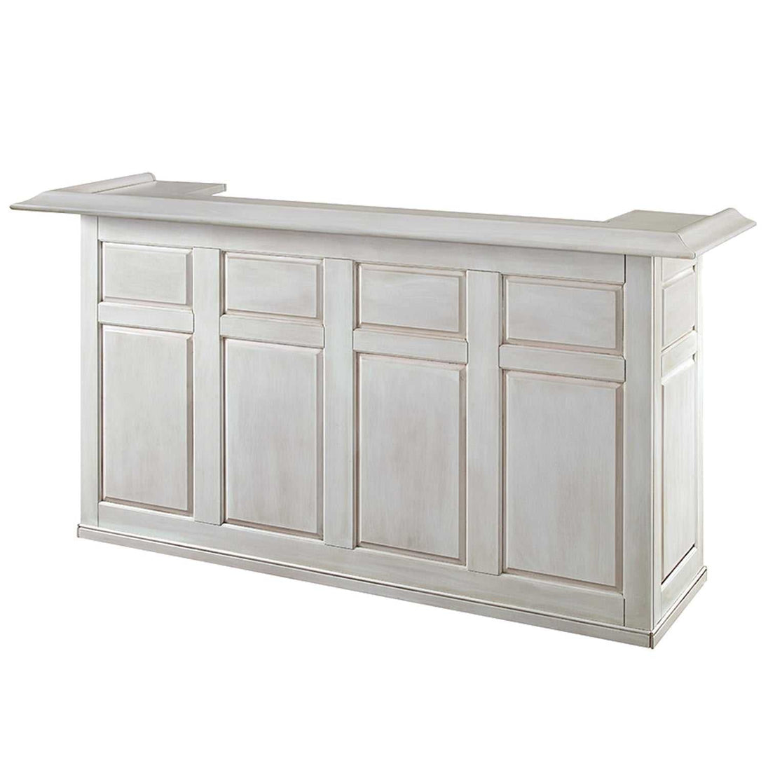 Pub Series 84in Dry Bar - Antique White angled