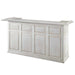 Pub Series 84in Dry Bar - Antique White angled