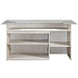 Pub Series 84in Dry Bar - Antique White back