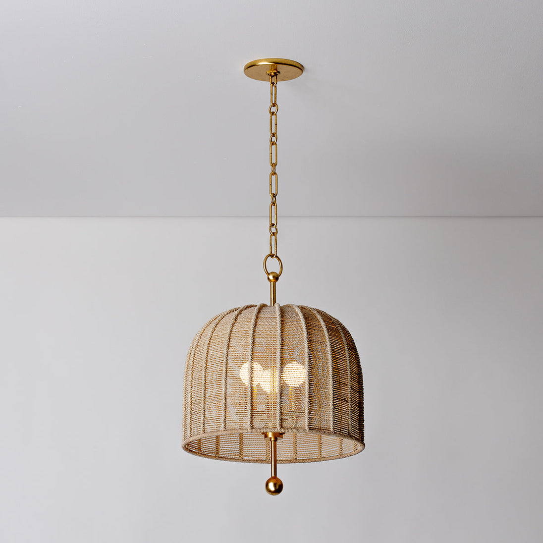 Troy Lonnie Pendant Small alternate angle