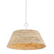 Troy Sequoia Pendant Gesso White