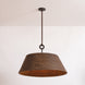 Sequoia Pendant Gesso White, close-up angle